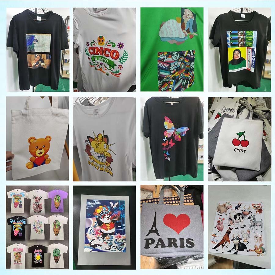 Free AcroRIP Software A3 DTF Printer Printing Machine T shirt Printing Machine DTF Printer With Desktop Heater