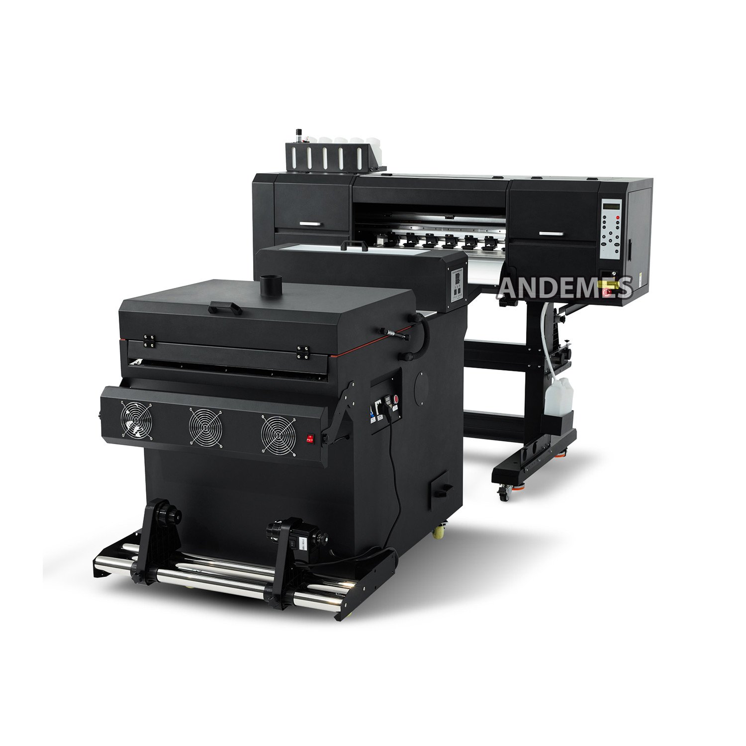 Andemes high speed 24inch 60cm dtf printer 2 head 4 head I3200 xp600 CYMKW dtf printer high densiyu resolution