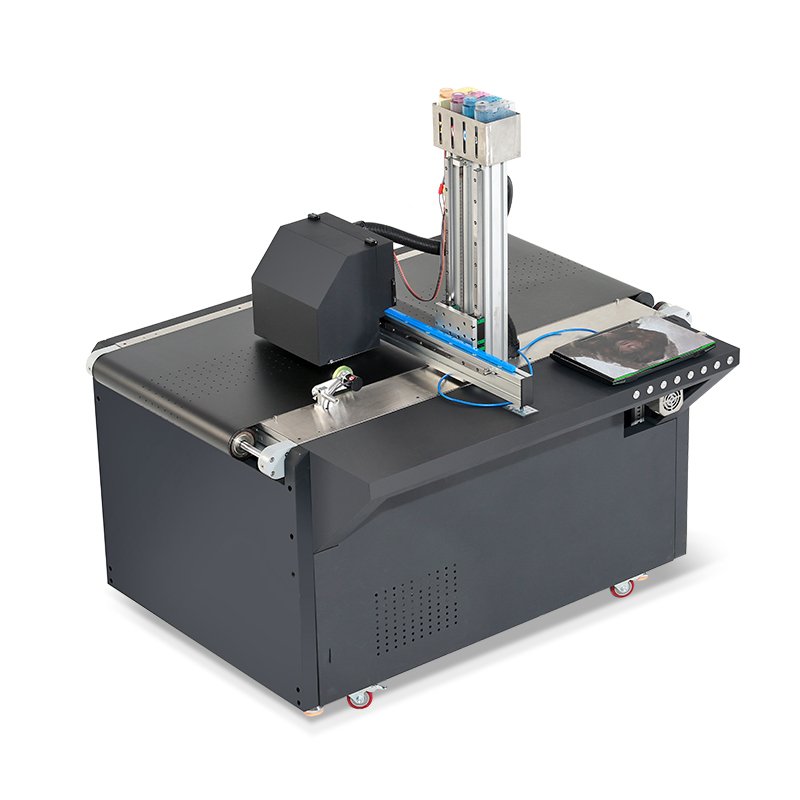 One Pass UV Printer Machine Boards Tote Paper Bag Single Pass Packing Printer Width 600mm Inkjet Printer
