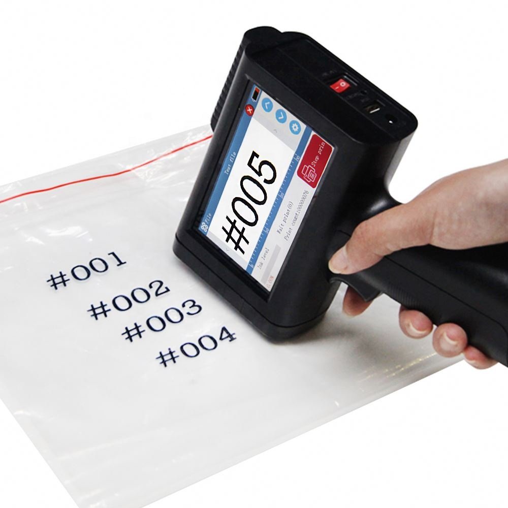 Surprise Price Carton Box Expiry Date Coder Machine Handheld Inkjet Printer In Multi Languages
