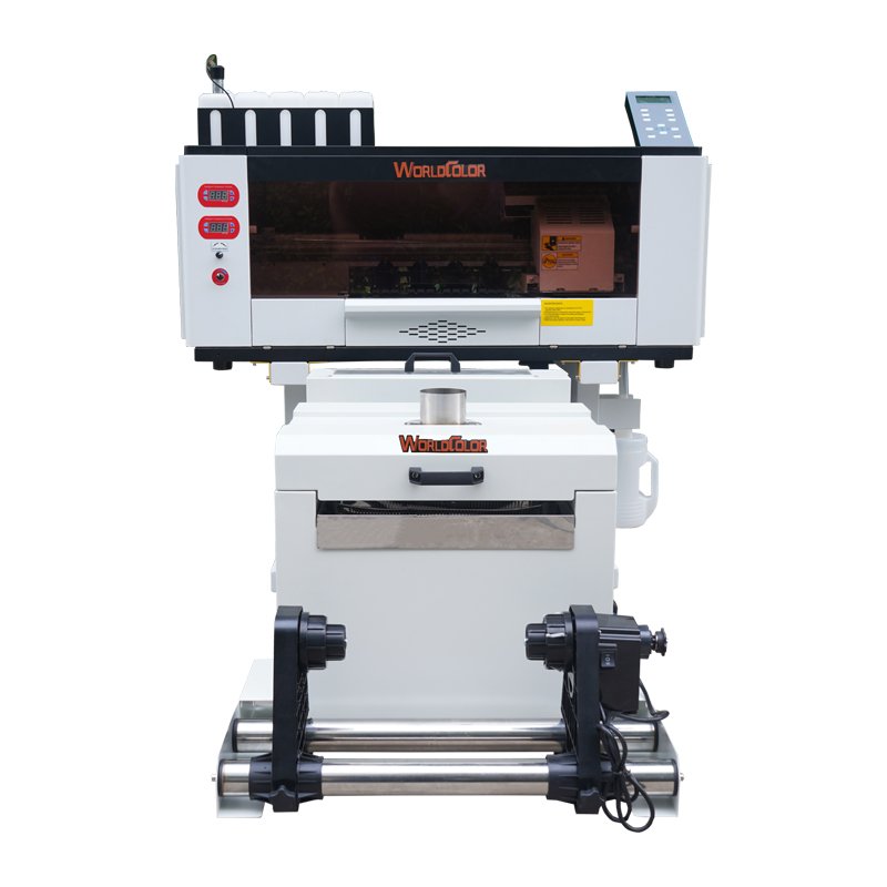 a3 dtf inkjet printer xp600 i3200 dual head impresora dtf 30 cm printer and oven automatic t-shirt dtf printer for cloth