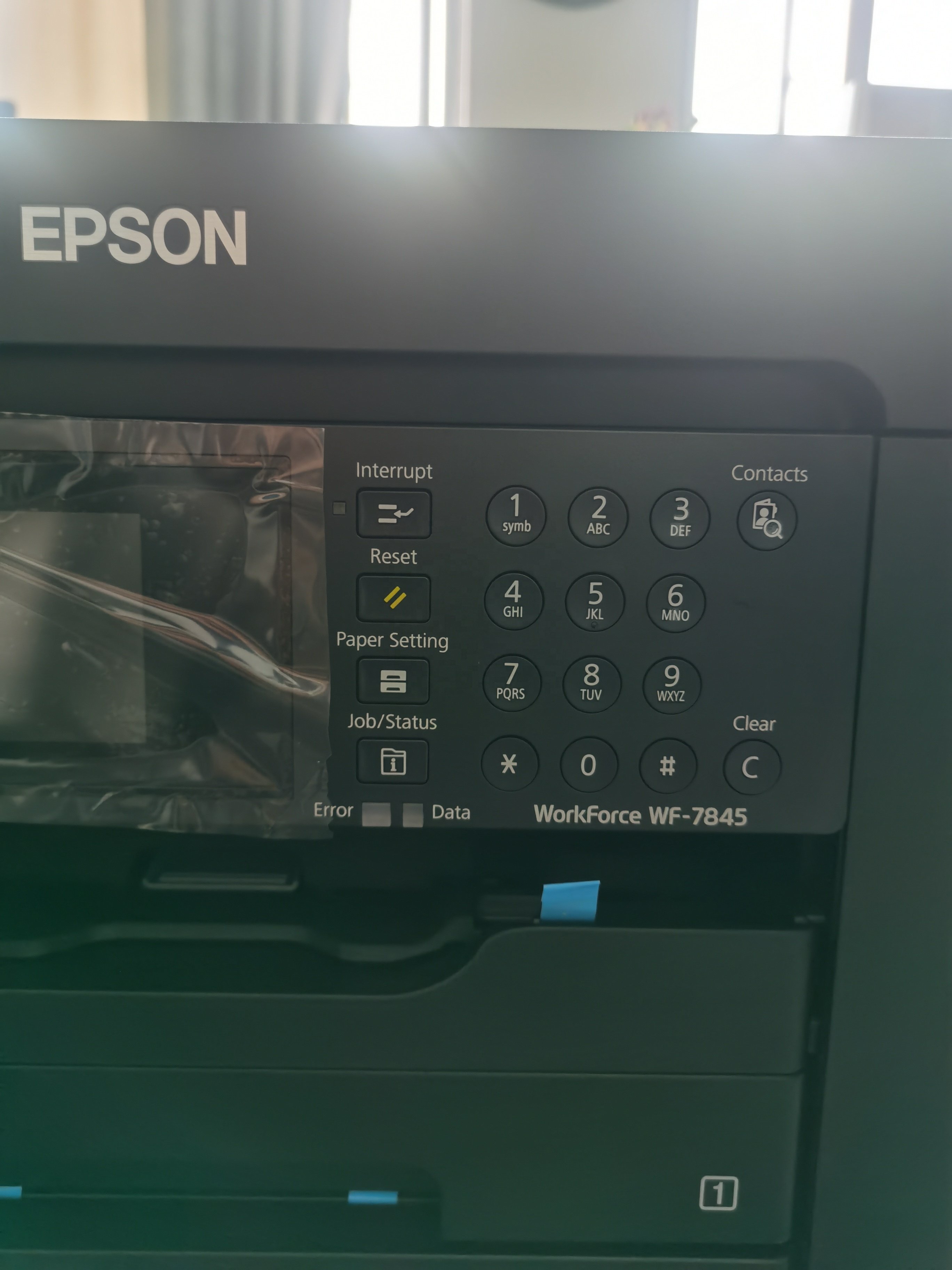 A3 Inkjet printer WF7845 Color Printer Wifi Copier All in One Automatic Double-sided For Office Home UV