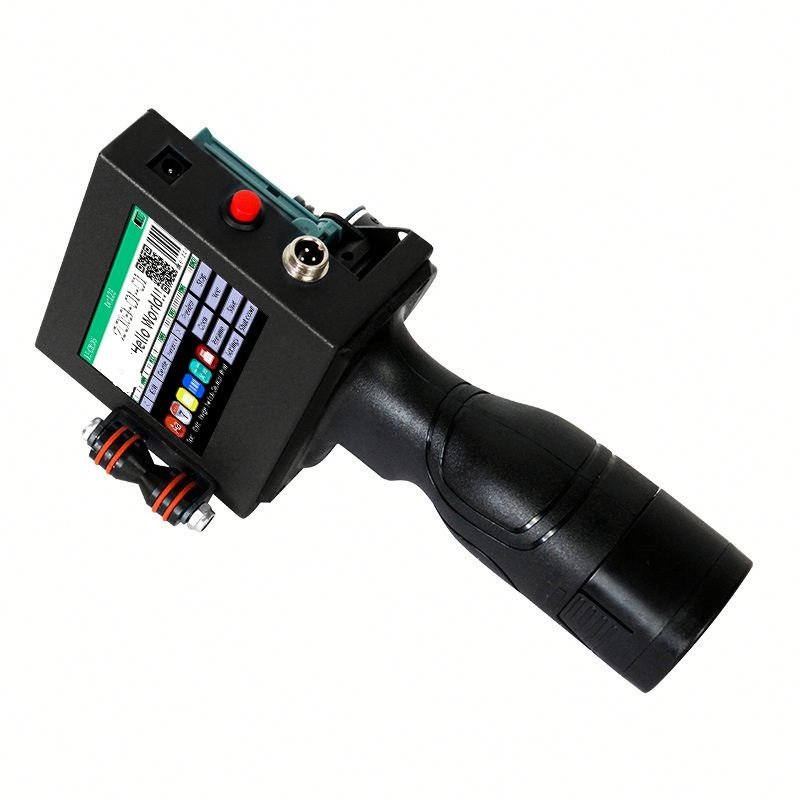 Smart manual QR code Expire date bottle bag pipe eggs handheld inkjet printer date batch coding machine for supermarket