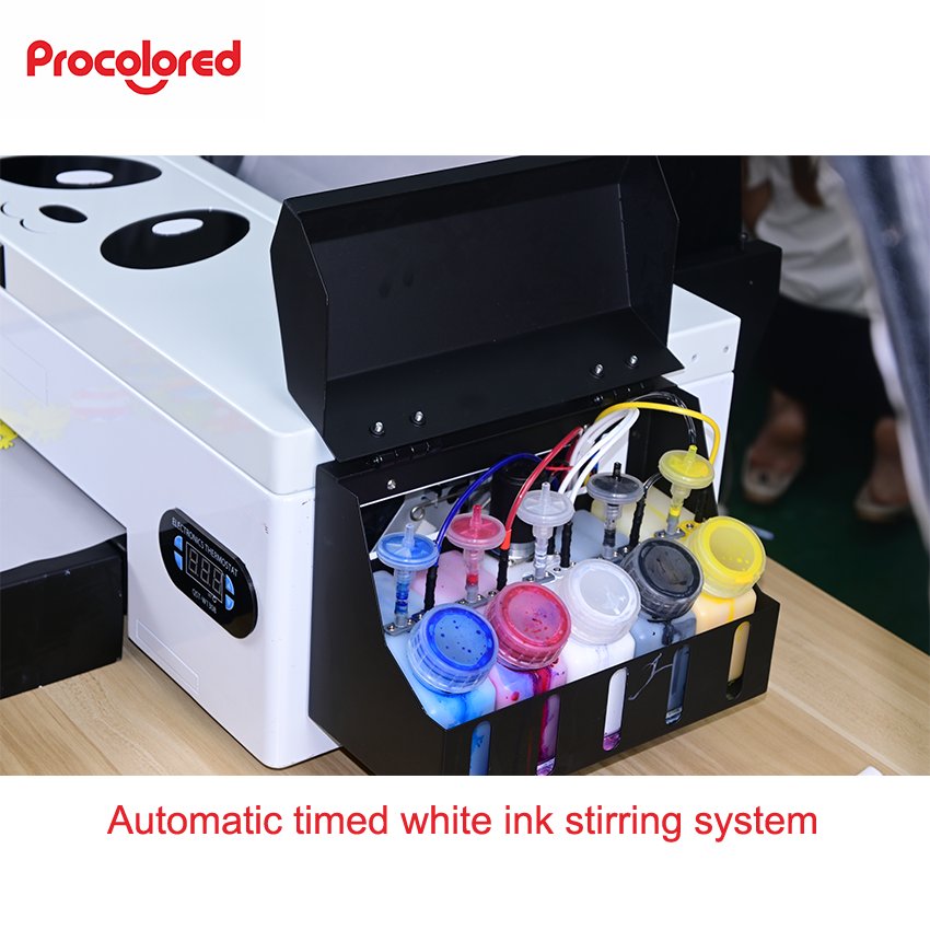 Procolored Desktop Digital A3 Transfer to T shirt garment Direct to Film Inkjet Printer