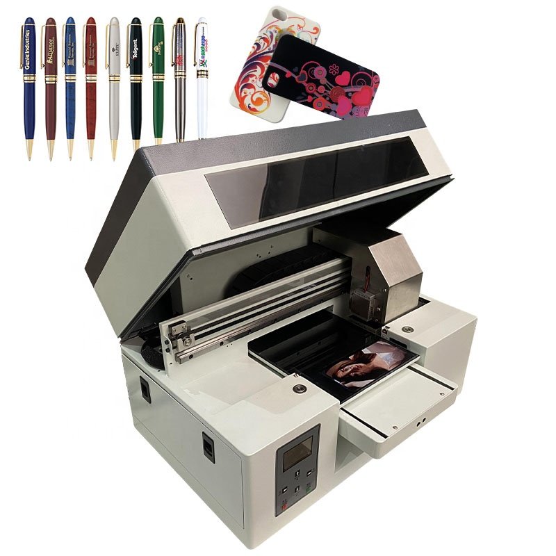 High Quality A4 UV Flatbed Printer LED Printing Machine for Small Business Impressora UV A4