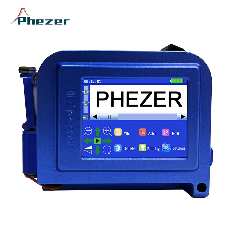 Portable Manufacture Batch Handheld Industrial Inkjet Hand Jet Printer