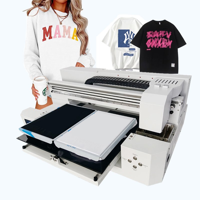 Direct Image Large Digital Inkjet Printers Tshirt Fabric Cloth Textile Tee Shirt Printing Machine For Garment