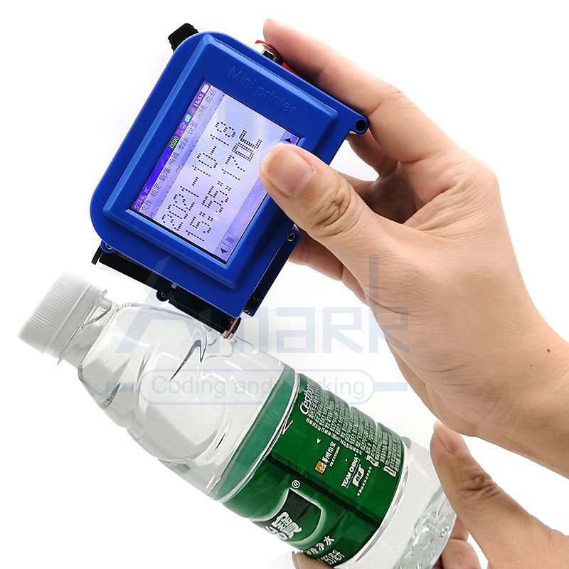 expire date logo on any objects intelligent ink jet coder Hand Held Printer date gun Printer