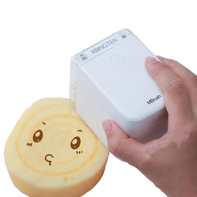 Mini Portable Handheld Printer Brush With Colored Ink For Mobile Phone Wireless Wifi Connection Logo Tattoo Inkjet Printer
