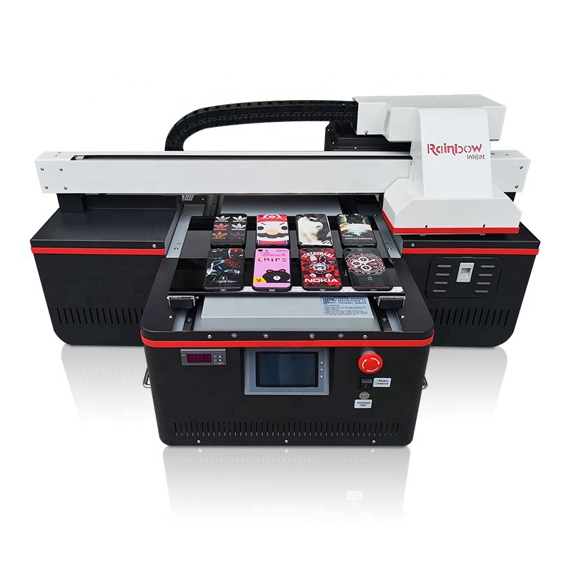 2020 printing shop machine A3 4030 uv inkjet printer on phone case 3D effect