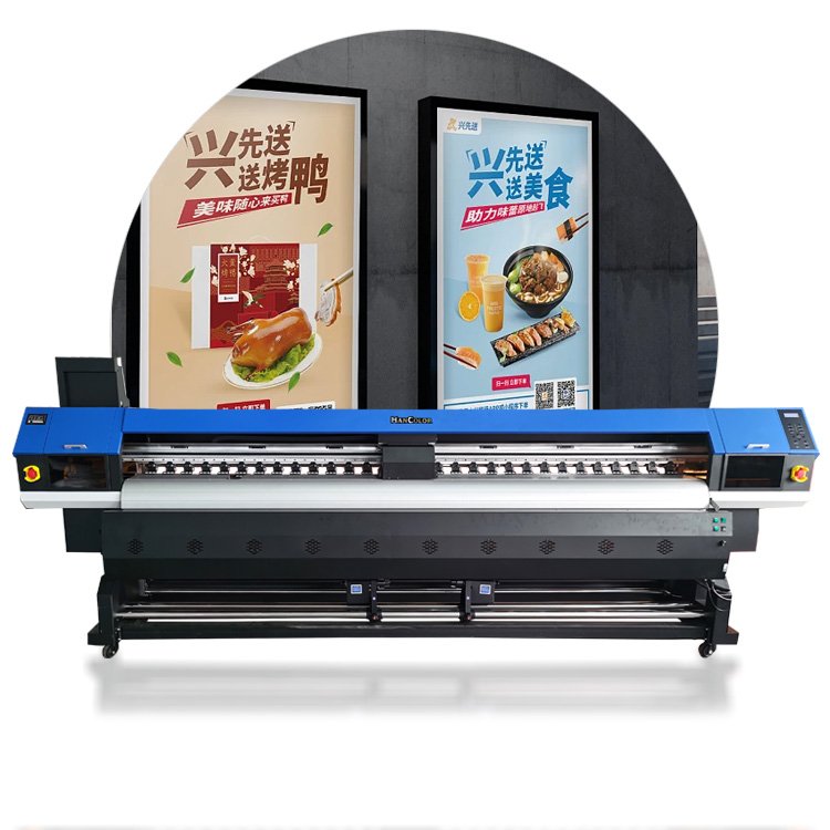 hancolor wholesale digital machine t shirts UV inkjet printer three i3200 leather flex banner vinyl brand printer