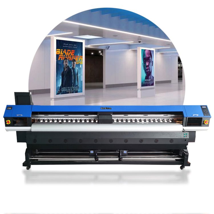 hancolor wholesale digital machine t shirts UV inkjet printer three i3200 leather flex banner vinyl brand printer