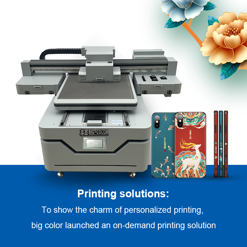 ZT Digital 3d printer Manufacturer industrial 6090 UV printer flatbed for 3d house decoration plates 60*90cm printing machine