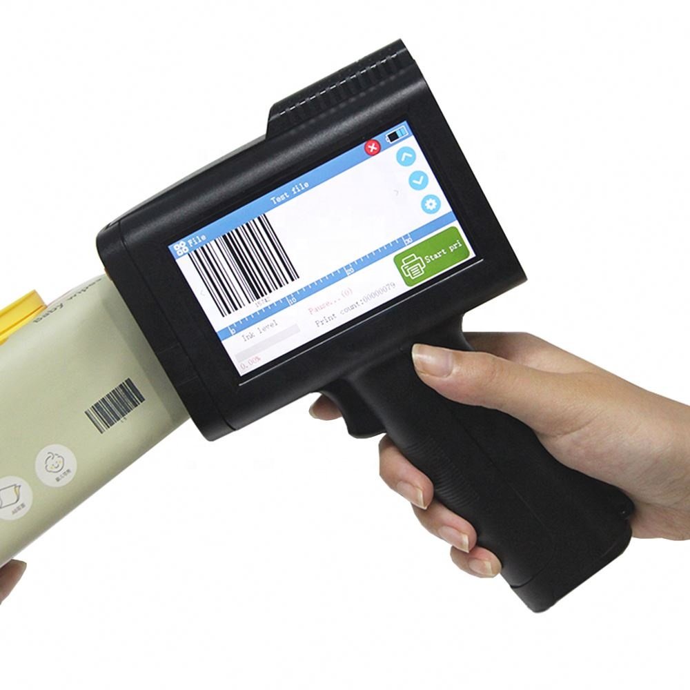 Factory Price 12.7mm Multi Language Tij Thermal Coding Machine Inkjet Printer for MFG Exp