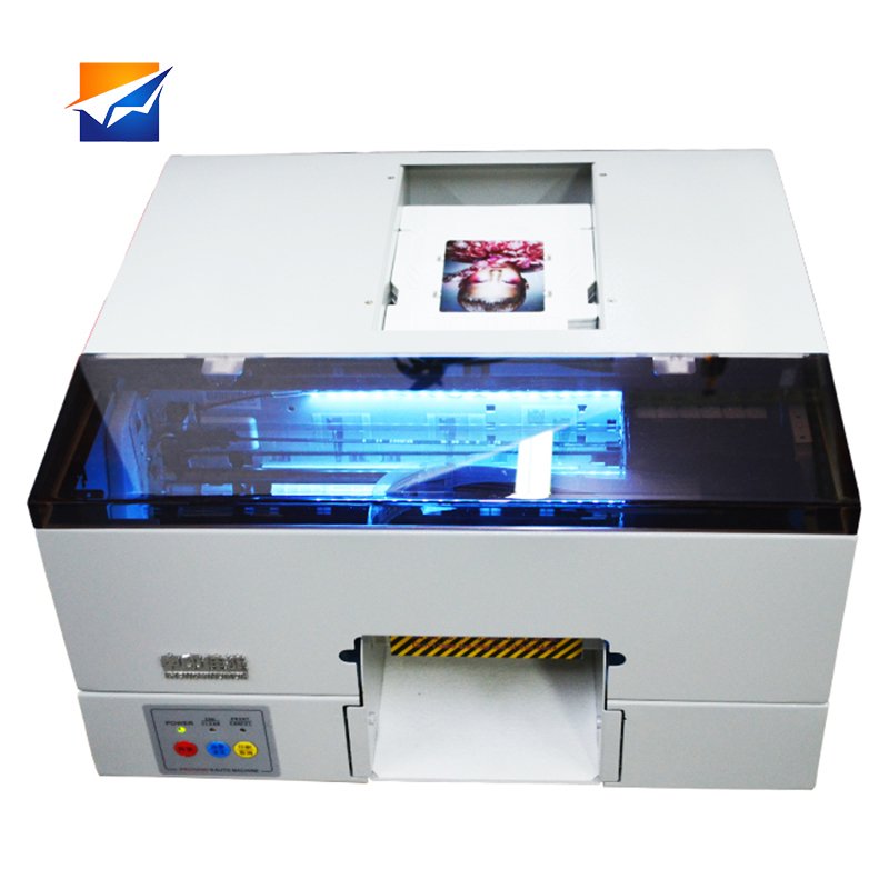 ZYJJ 6 Color High-definition Color Document Card Machine Inkjet Printers Provided 220v Flatbed Printer Pigment Ink 22 Multicolor
