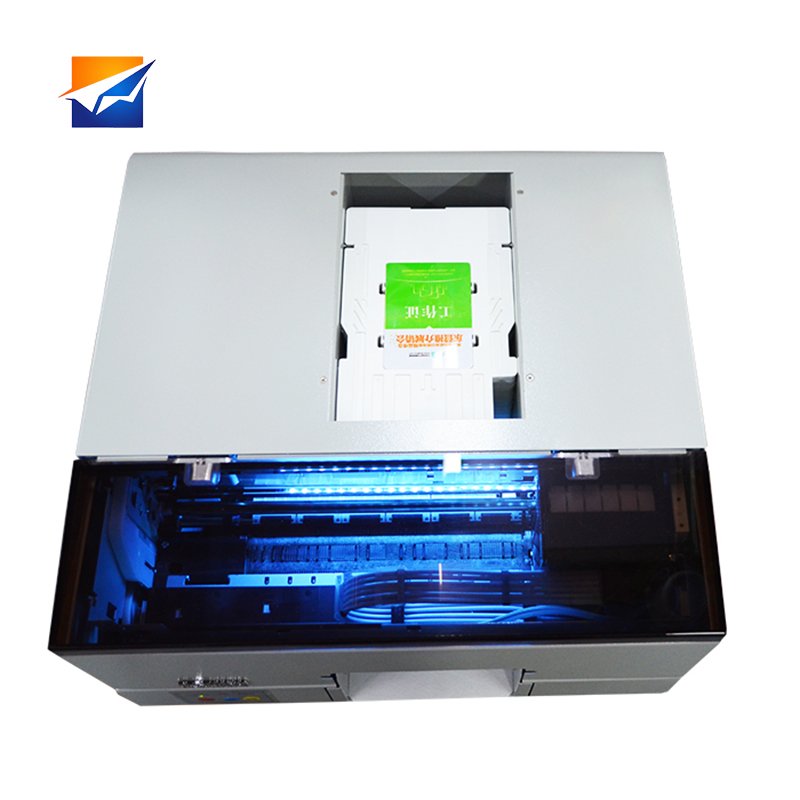 ZYJJ 6 Color High-definition Color Document Card Machine Inkjet Printers Provided 220v Flatbed Printer Pigment Ink 22 Multicolor