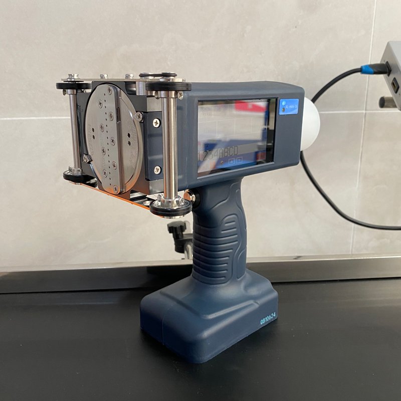Deming Al16 Handheld Printer for Pipe Steel,coding Machines White Ink Printers handheld Inkjet Printers date printing machine