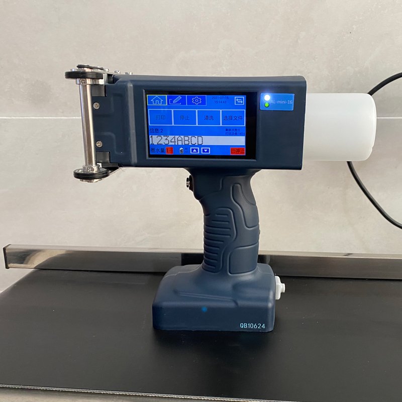 Deming Al16 Handheld Printer for Pipe Steel,coding Machines White Ink Printers handheld Inkjet Printers date printing machine
