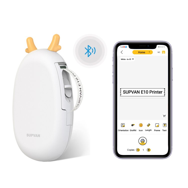 E10 Portable Handheld Inkjet Printer Smart Smallest Color