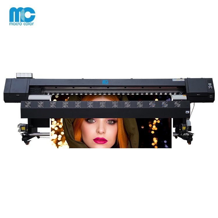 Cost Effective 3.2m/126inches large format printer manufacturer double/four head factory printer