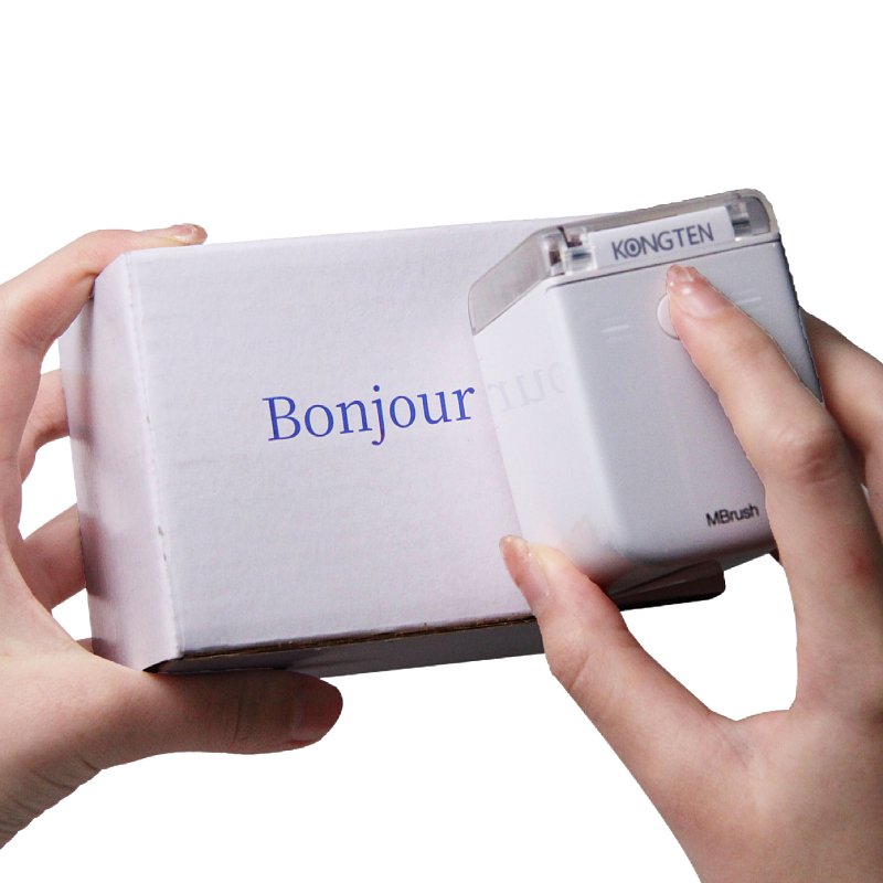 Mbrush Portable Handheld color Printer tatoo logo pattern wireless Colorful handheld inkjet Printer