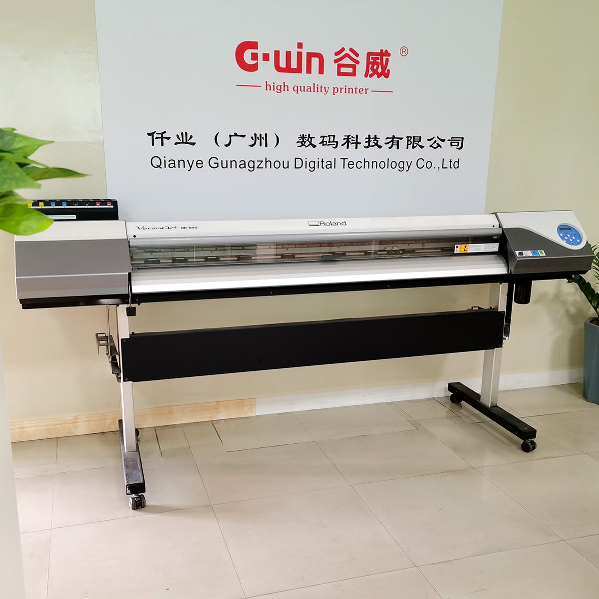Second Hand Large Format Printer Roland Re640 Without Dx7 Print Head Use Eco Solvent Ink Second Hand Roland Printer