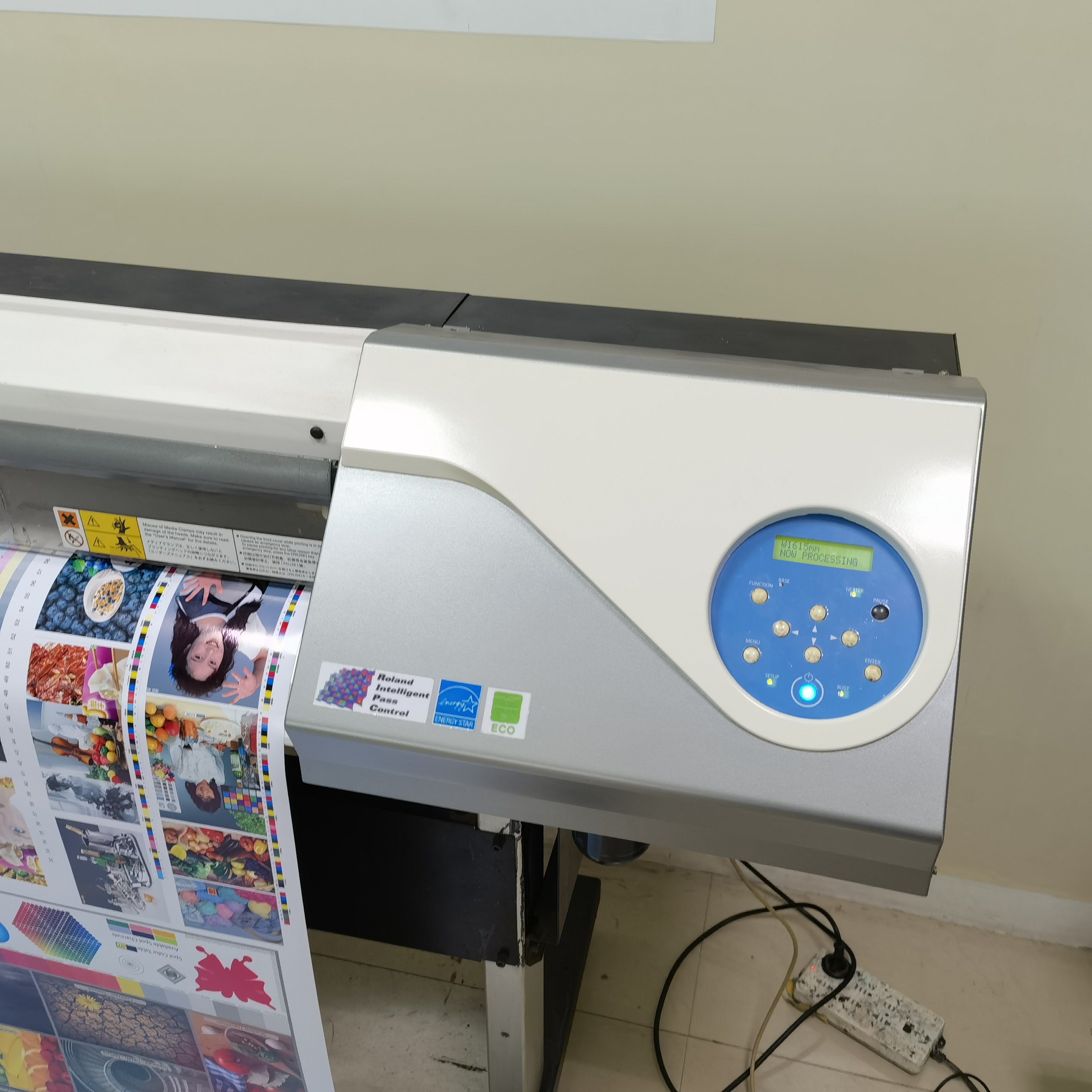 Second Hand Large Format Printer Roland Re640 Without Dx7 Print Head Use Eco Solvent Ink Second Hand Roland Printer
