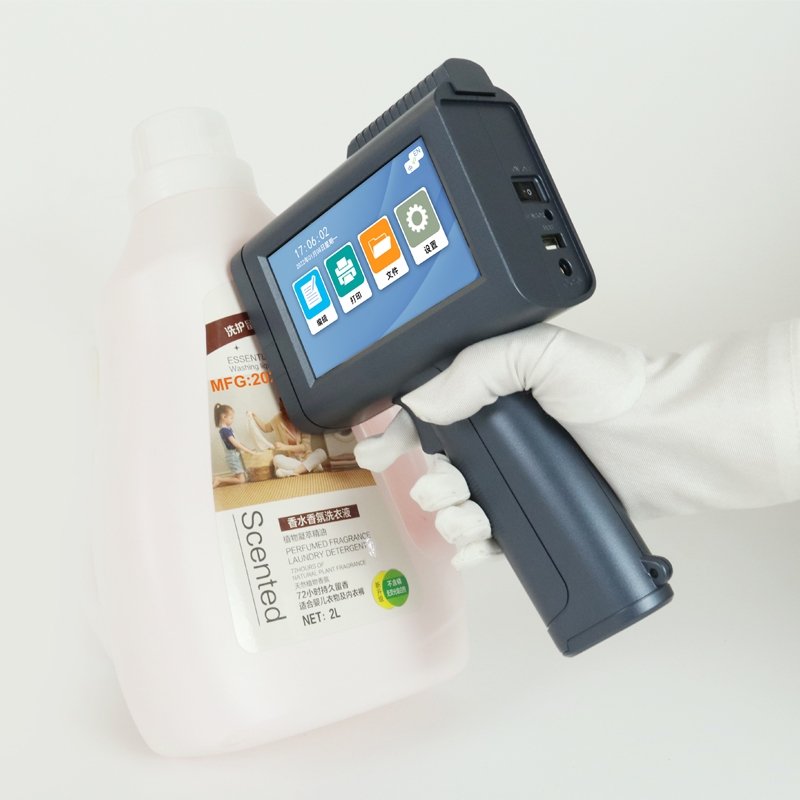 Portable Handheld Labeling Machine Words Batch Expiry Date Handheld Inkjet Printer Coding Machines Brand Logo Printing Machine