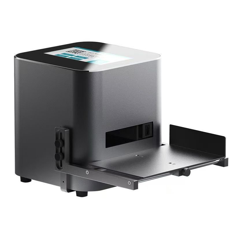 Reasonable Price Semi-automatic Expiry Date Serial Number Coding Desktop Static Inkjet Printer