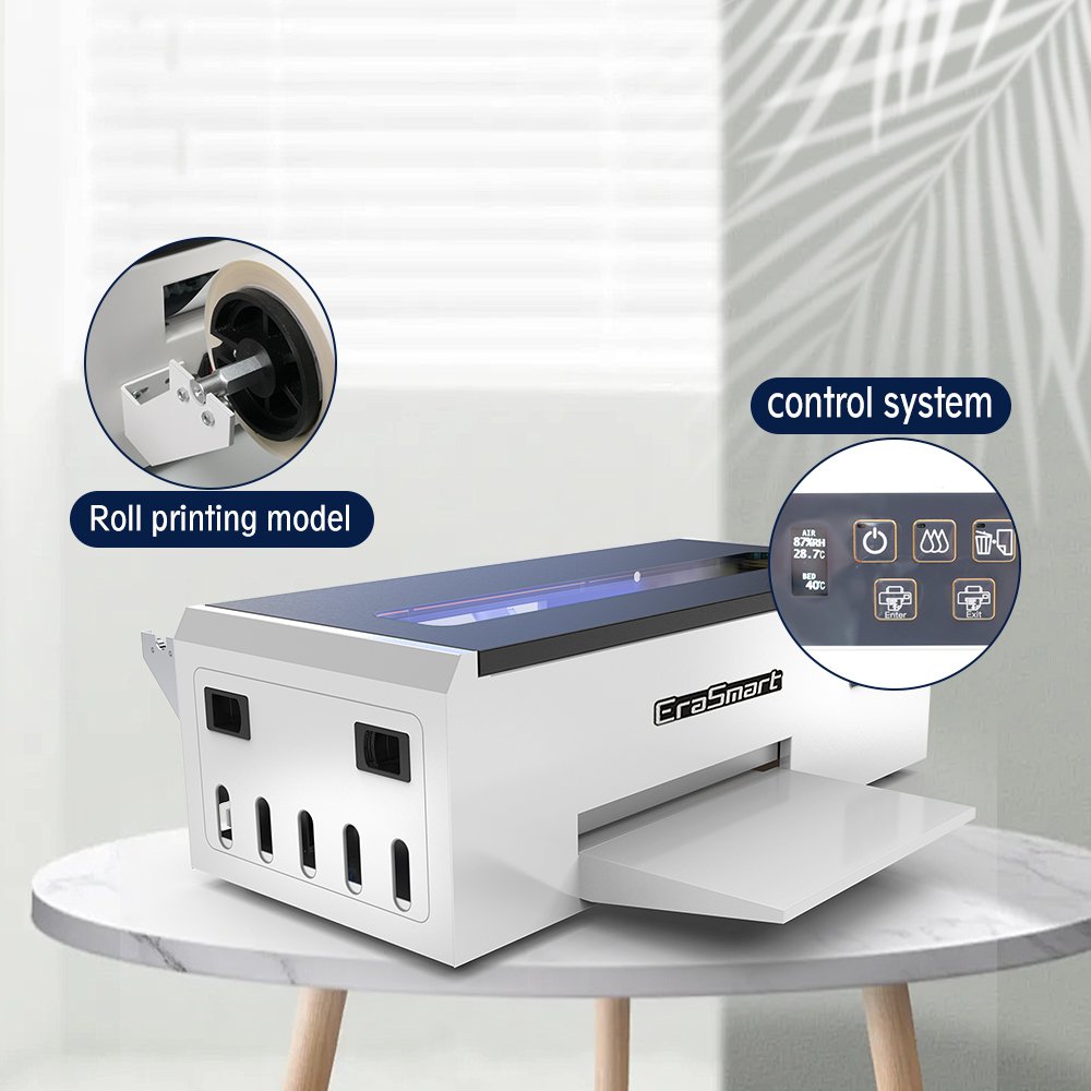 erasmart Suit for Small Business Digital Inkjet A4 L 805 Dtf Printer T-shirt Printing Machine Professional DTF Printer
