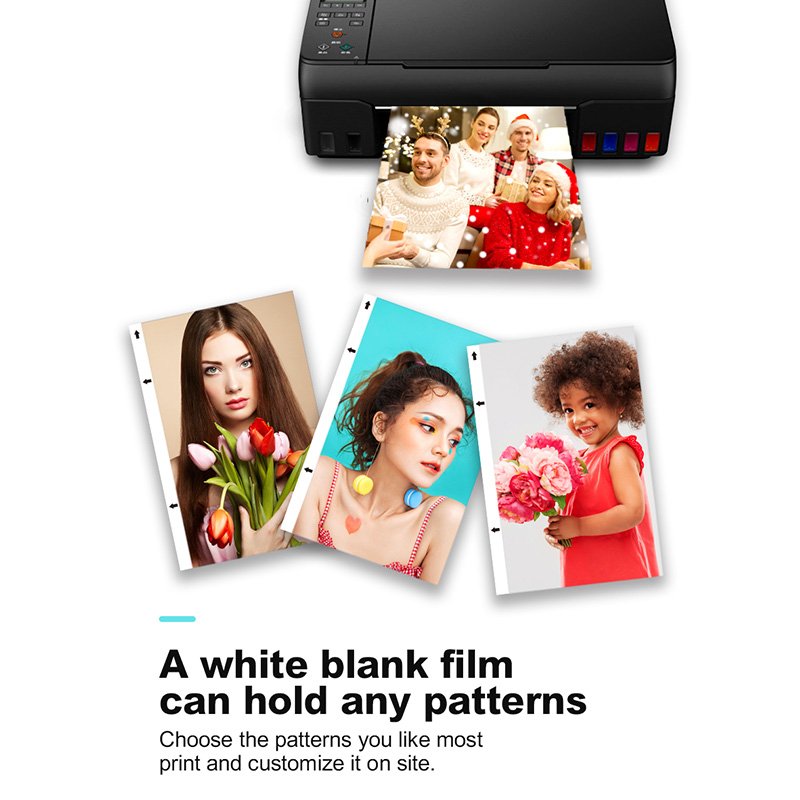 DEVIA Blank Film for Smartphone Back Films 120x190mm 3 Layers Mobile Phone Skins Sticker White Engine Inkjet Printers Ce 25 220V