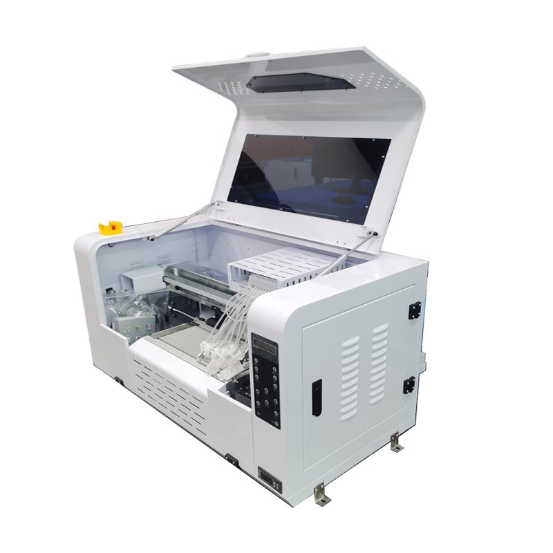 A3 DTF inkjet printer set heat Textile Printing Machine Heat Pet Film shaker powder machine with Epson XP600