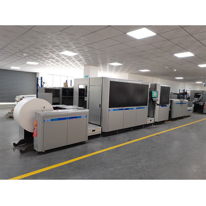 High Quality Digital Color Inkjet Printing Roll To Roll Machine Press Printing Digital Printer