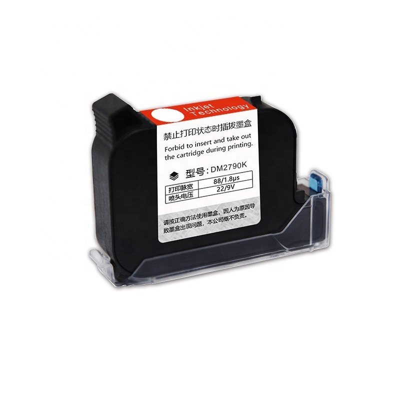 Quick Dry Solvent Ink Cartridge 42 ML Print Height 12.7 mm Multi-color Handheld Inkjet Printer Cartridge