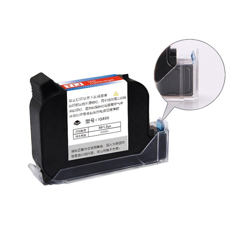 Quick Dry Solvent Ink Cartridge 42 ML Print Height 12.7 mm Multi-color Handheld Inkjet Printer Cartridge