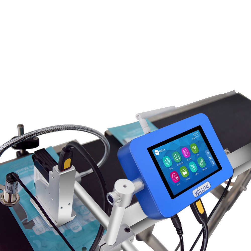 Small business printing machine carton paper plastic date code inkjet printers inkjet coding machine