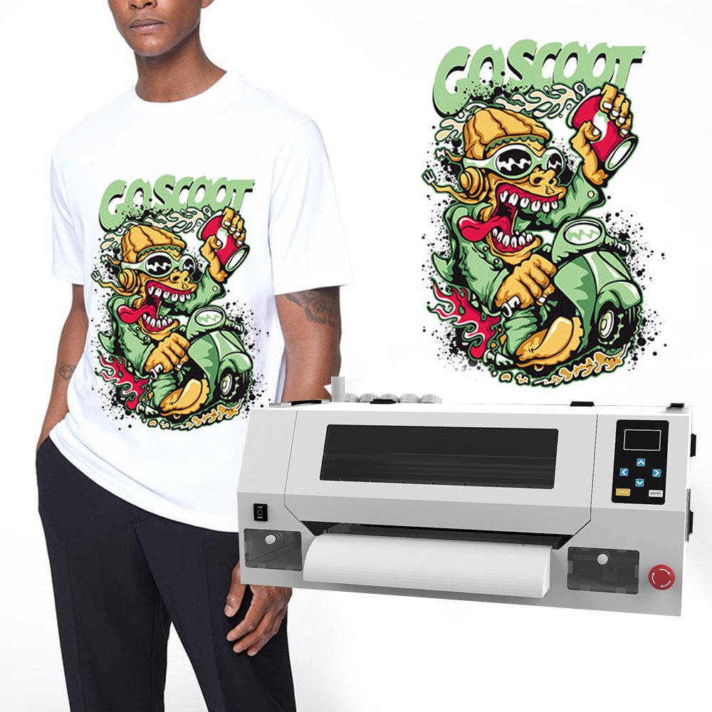 Custom A3 30CM DTF Printer Garment Logo Desktop Graphic Printer Multifunction Inkjet Printer