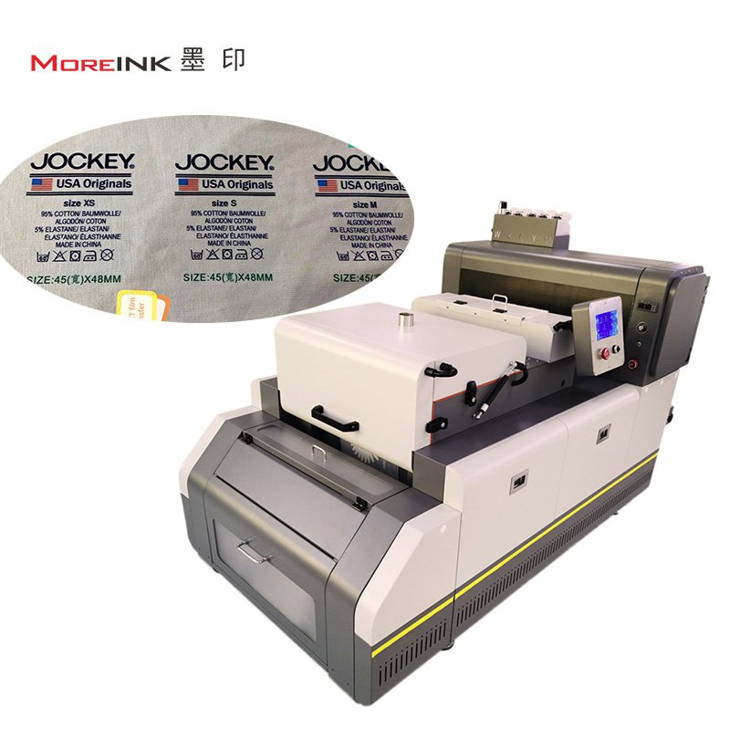 A3 digital garment DTF inkjet PET Film t shirt printer with shaking powder printing machine