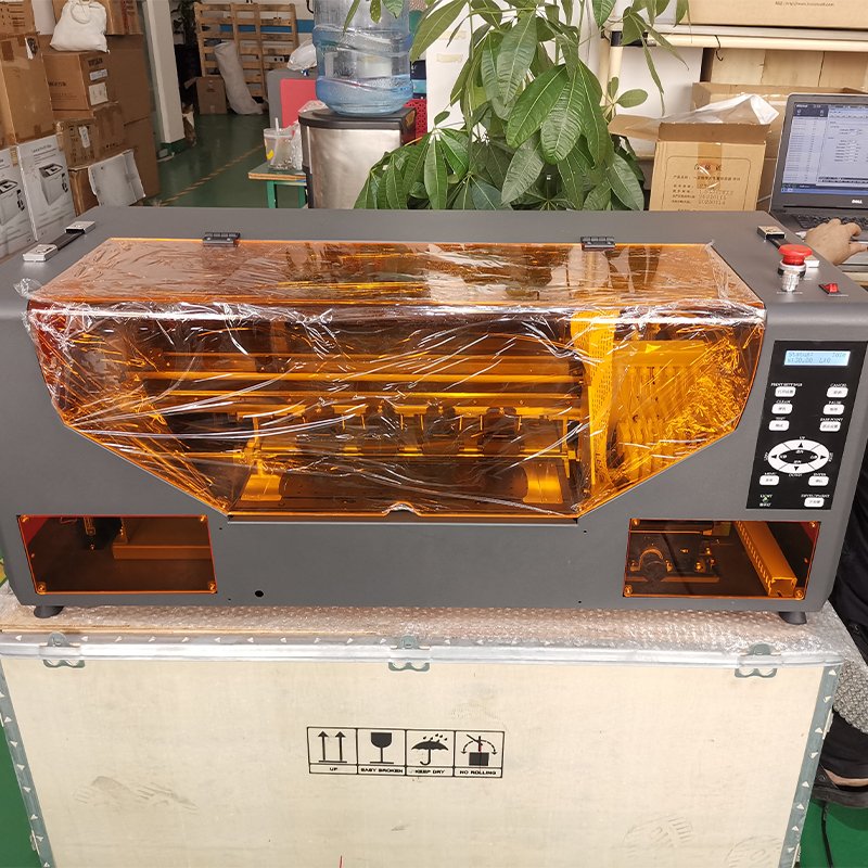 YILEE Small DTF Printer Machine A3 33cm XP600 T-shirt Textile Inkjet Printer with Powder Dryer Shaking Machine