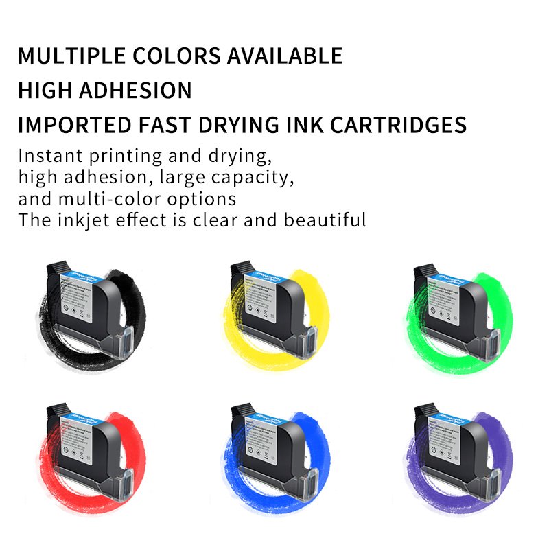 Small Handheld Intelligent Inkjet Printer for Simple Provided Automatic Single Pass Inkjet Printer Paper Bag Fast Dry Ink 0.5