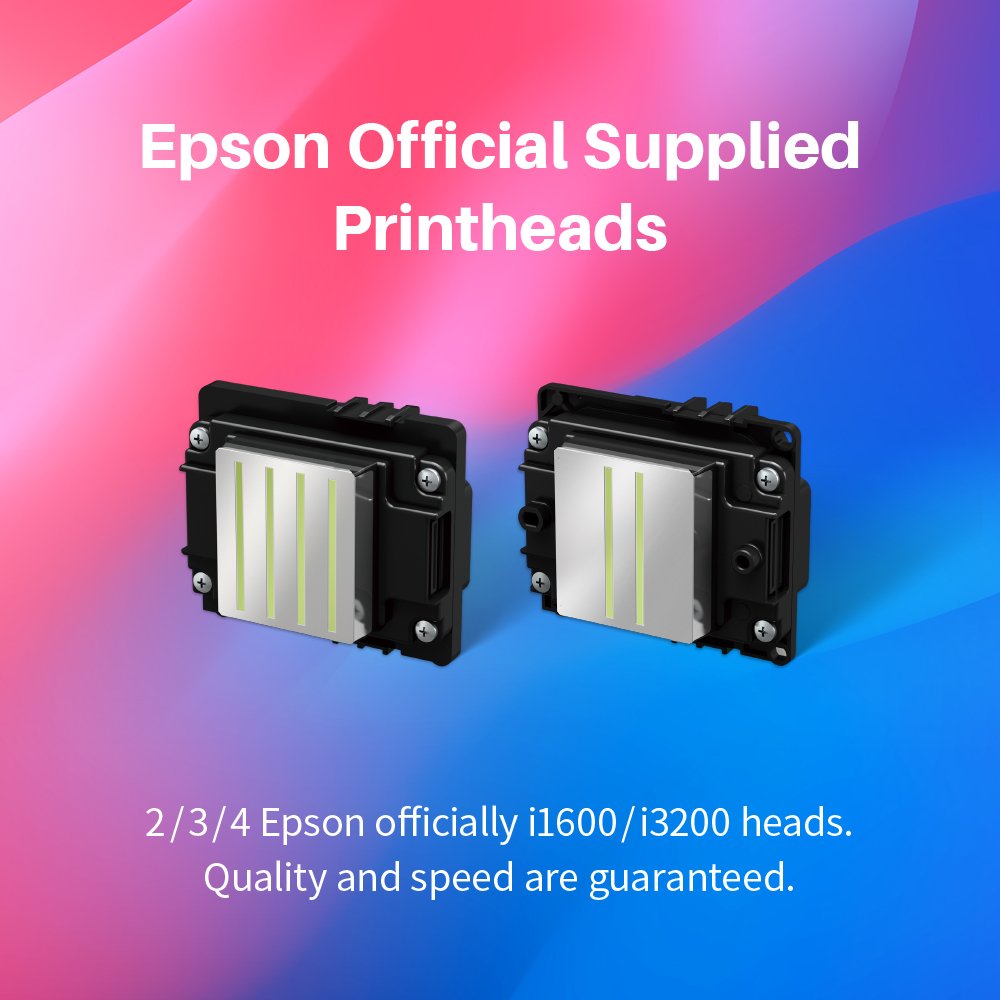 Fast Compact 30 40 60 80cm Double i1600 Heads 2400dpi Included with Powder Treating T-Shirt Printing Machine DTF Printer