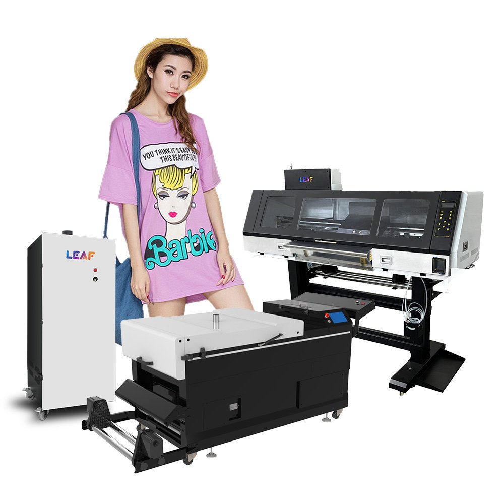 LEAF 24 inch Factory Price Digital Inkjet Printers DTF Printing Machine 60cm DTF Printer For Textile Clothing Printing