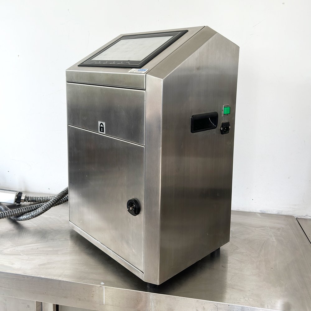 MISJET 7400 NET White and yellow Pigment ink continuous inkjet printers for dark products