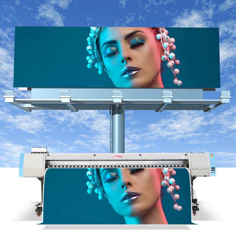 Hot sale 1440 dpi head flex banner vinyl latest vinyl sticker roll printing grando large format printer machine
