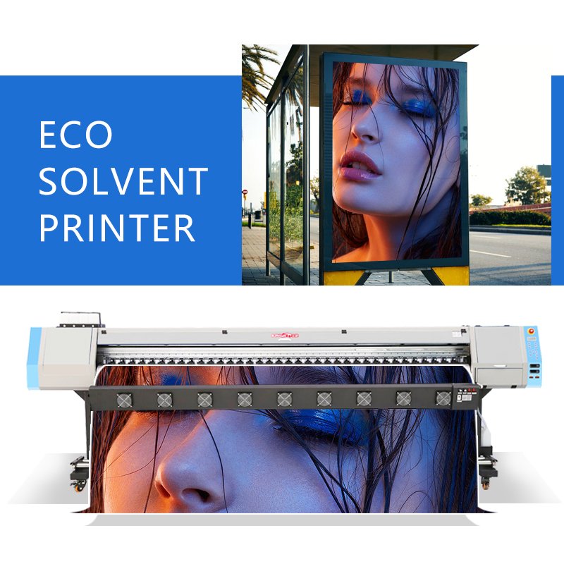 Hot sale 1440 dpi head flex banner vinyl latest vinyl sticker roll printing grando large format printer machine
