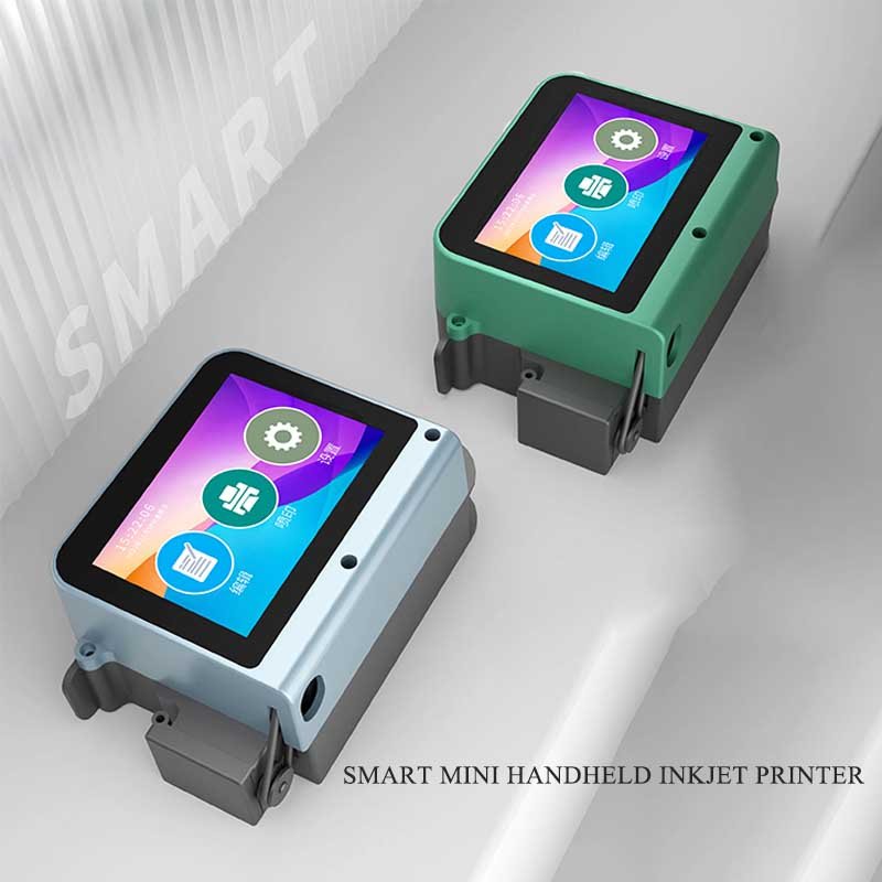 Portable Touch Screen Smart Printer 12.7mm Mini printer Date Label Printing Machine Good Quality handheld Inkjet Printer