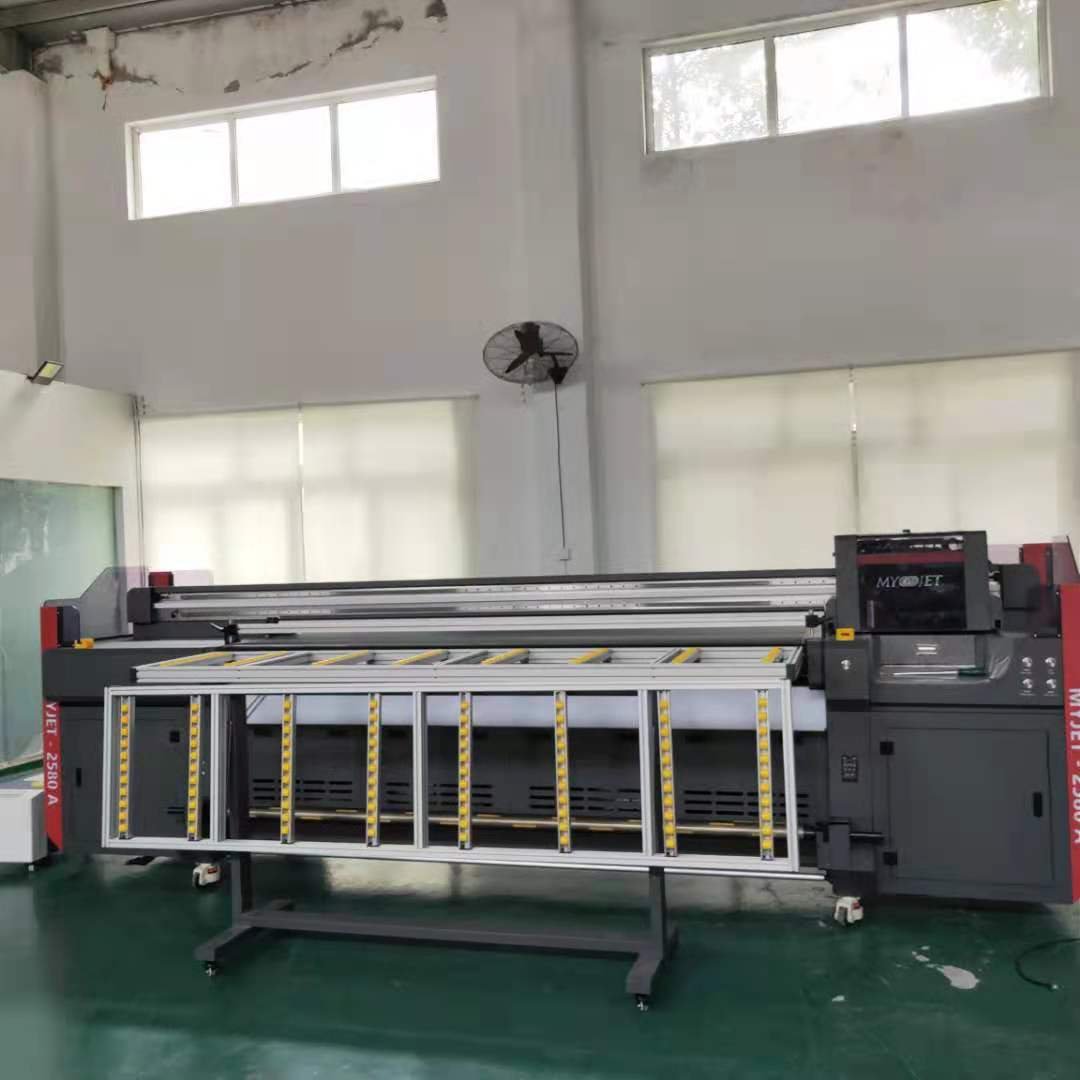 2.5m hybrid digital inkjet printer ricoh G5 printing machines UV roll to roll and flatbed optional
