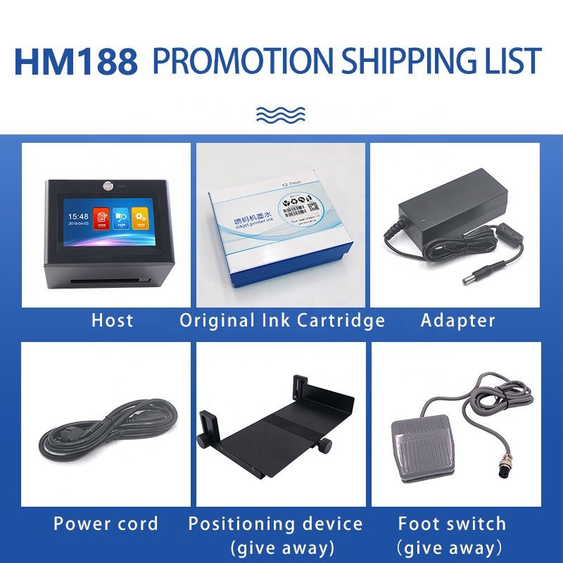 Plastic Coding Tij Hot Ink Roll Marking Expiry Date Printer Machine with high quality