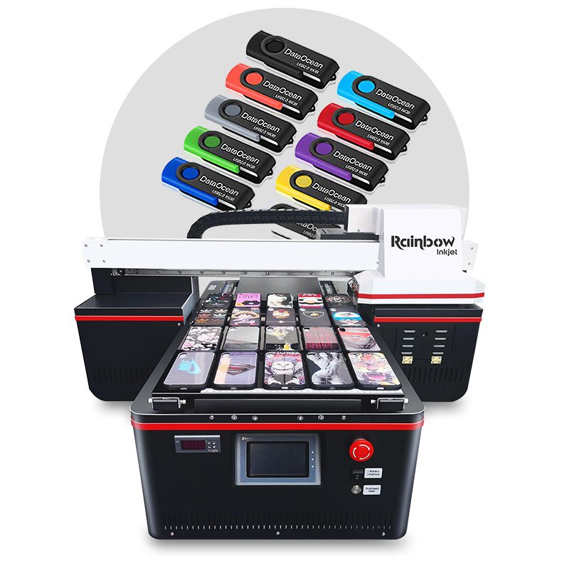 UV Printer Flat Bed Printing Machine for Acrylic Art Uv Dtf Sticker