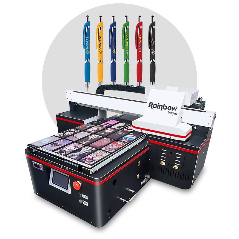 UV Printer Flat Bed Printing Machine for Acrylic Art Uv Dtf Sticker